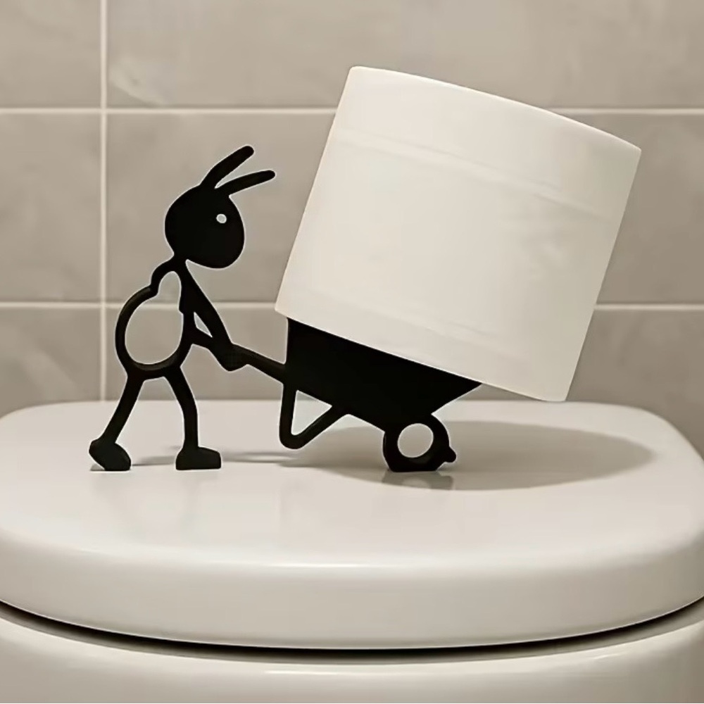 Toilet Paper Holder Decorative Stand - set of 2